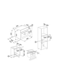 Resim Franke Smart Linear Digital Fsl 86 H Bk Siyah Ankastre Fırın 