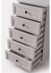 Resim Berrak 5 Çekmeceli Çamaşırlık Bej 