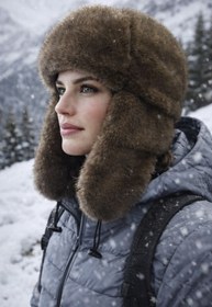 Resim LAGRANZE Wild Nord Kadın Başlık Bere 