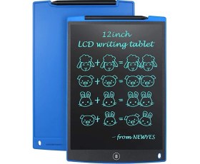 Resim 12 Inc Writing LCD Grafik Dijital Kalemli Çizim Tableti Yazı Tahta Not Yazma Eğitim Tableti 