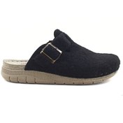 Resim Jasmin Ortopedik İthal Keçe Erkek Ev Terliği – Kaymaz Taban 