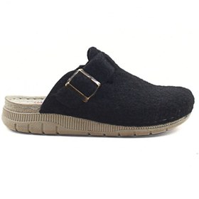 Resim Jasmin Ortopedik İthal Keçe Erkek Ev Terliği – Kaymaz Taban 