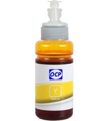 Resim OCP Epson T6641 T6644 Uyumlu Kartuş Mürekkebi 70ml Y Dye-sarı 