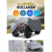 Resim Motosiklet Brandası M-l Beden Su Geçirmez 4 Mevsim Motor Branda Örtüsü 