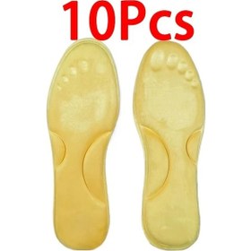 Resim Gateesat 10 Adet Sarı Renk Isıtmalı Tabanlık - Kışlık Spor Kar Botları İçin Kaymaz 