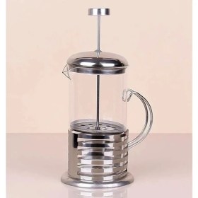 Resim Moresun Buğz Çelik Kulplu Cam French Press - 350 ml 