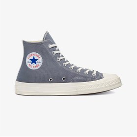 Resim Converse X Comme Des Garçons Play Chuck 70 Gri Sneaker | Unisex 