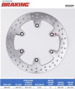 Resim Yuvarlak Ön Fren Diski Honda Vt C Shadow 750cc 1997-2015 