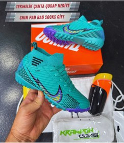 Resim AİRBOOM Pro Krampon Seti+Tekmelik+Çanta+Çorap 