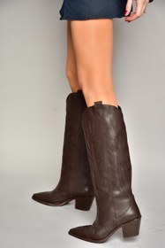Resim Fox Shoes T267765209 Kahverengi Kovboy Model Kadın Çizme 