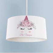 Resim BAMBAŞKA MODA BEBEK VE ÇOCUK ODASI Be Unique Desenli Avize 