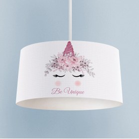 Resim BAMBAŞKA MODA BEBEK VE ÇOCUK ODASI Be Unique Desenli Avize 