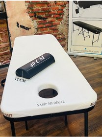 Resim Çanta Tipi Masaj Yatağı Masası Katlanabilir 