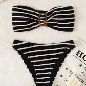 Resim Yeni Avrupa ve Amerikan Tarzı Tatil Plaj Bikinis 