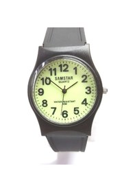 Resim Samstar 101G Plastik Fosforlu Erkek Kol Saati 