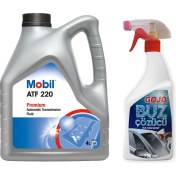 Resim Mobil Atf 220 Otomatik Şanzıman Yağı 4 L ( Üretim Yılı: 2023 ) + Gojo Buz Çözücü 750 Ml 