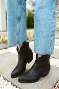 Resim POLKA STORE West Kadın Kovboy Bot Bootie Western Çizme 