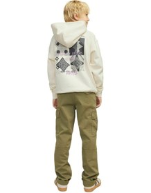 Resim Jack & Jones Erkek Çocuk Sweatshirt 12263292 BEYAZ 