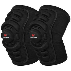 Resim Wosawe Bl316 Outdoor Spor Bisiklet Silikon Jel Koruyucu Dizlik 
