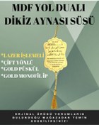 Resim UZAY CRAFT Craft Atölye Akçaağaç MDF Ayet-el Kürsi ve Yol Dualı Araba Süsü 