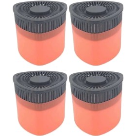 Resim Saban Saban nem Alıcılı ve Rutubet Giderici Aparat - 500 gr -Üçgen Kırmızı Meyve 4'lü 