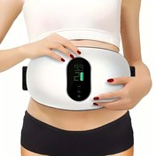 Resim Taşınabilir tam vücut masaj kemeri, USB şarjı, ≤36V çalışma voltajı, erkekler ve kadınlar için uygun ayarlanabilir yoğunluk, hediye olarak önemli 5 tatil, Noel, Cadılar Bayramı, Sevgililer Günü vb., plastik malzemeden yapılmış, 250mAh lityum pil ile donatılmış, en iyisi Noel için 