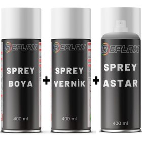 Resim REPLAX Volkswagen Passat B8 Pirit Gümüş Sprey Rötuş Boyası + Vernik + Astar Kodu Lb7s Akzo Nobel 