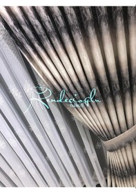 Resim Fon Perde Renk Geçişli Tribal Desen Dilediğiniz En Ölçüsünde Çok Renkli 