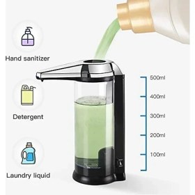 Resim Smartgift Sensörlü Sıvı Sabunluk 500ML Dezenfektanlık Fotoselli Otomatik Sıvı Sabunluk 