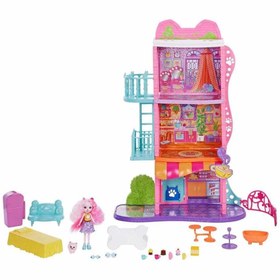 Resim Enchantimals Şehir Evi ve Kafe Oyun Seti HHC18 