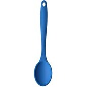Resim Kitchen Design Lab Mavi Silikon Kaşık Büyük Boy Yanmaz Yapışmaz Silikon Kaşık Mavi 27 CM 1 Adet 
