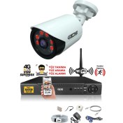 Resim Ids - 1 Kameralı 5 Mp Sony Lensli 1080P Full HD Güvenlik Kamerası Sistemi - Hard Disksiz 