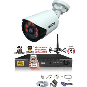 Resim Ids - 1 Kameralı 5 Mp Sony Lensli 1080P Full HD Güvenlik Kamerası Sistemi - Hard Disksiz 