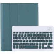 Resim Apple Ipad 10.2 8.nesil Bluetooth Klavyeli Kılıf Standlı Deri Kapaklı A2270 A2428 A2429 SKU: 84617 