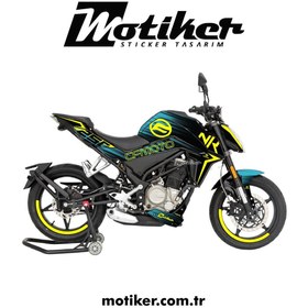 Resim Motiker CF MOTO NK250 Performance Modeli Turkuaz 