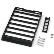 Resim Ximistore9 "xiaomi Suzuki Jimny 1/16 Rc Araç İçin Dayanıklı Metal Çatı Rafı Ve Merdiven Seti" 
