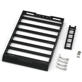Resim Ximistore9 "xiaomi Suzuki Jimny 1/16 Rc Araç İçin Dayanıklı Metal Çatı Rafı Ve Merdiven Seti" 