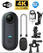 Resim Wair Teknoloji Mini 4k Wıfı Aksiyon Kamerası Vücut Kamerası Giyilebilir Video Kaydedici Hafıza Kartı Dahil 