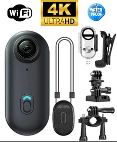 Resim Wair Teknoloji Mini 4k Wıfı Aksiyon Kamerası Vücut Kamerası Giyilebilir Video Kaydedici Hafıza Kartı Dahil 