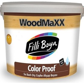 Resim Filli Boya WoodMaX® Color Prof Su Bazlı Dış Cephe Ahşap Boya2,5Lt 