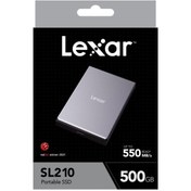 Resim Lexar External Portable SSD 500GB, up to 550MB/s Read and 450MB/s Write | Lexar Lexar