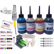 Resim Duruink Canon Ip2700 Ip2702 Mp230 (pg 510 Cl 511) Kartuş Mürekkep Dolum Seti 4x100 Ml Renk 