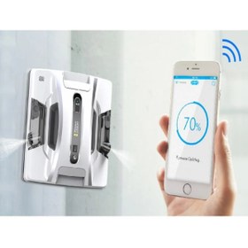 Resim Hobot 2s Dual Sprey Cam Temizleme Fayans Silme Robotu 