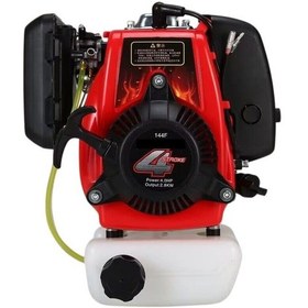 Resim Benzinli 144F Balatalı 4 Zamanlı 4 Hp Mini Çapa Motoru 