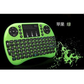 Resim Maiyame Yeşil Mini Kablosuz Klavye Mouse Seti 2.4g - Fenerli Tuşlar, Hava Fare Fonksiyonu, Taşınabilir Tasarım Optik 