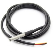 Resim Alkatronik Kablolu Su Geçirmez Ds18b20 Ds1820 Sıcalık Isı Sensörü 1 Metre 