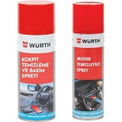 Resim Würth Motor Temizleyici Araç Kokpit Temizleme ve Bakım Spreyi N11.159 