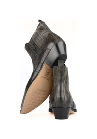 Resim Footcourt Gri Erkek Western Kovboy Bot 