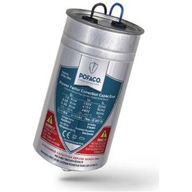 Resim Pofaco Silindir Monofaze Kondansatör 1.5 Kvar 230v 