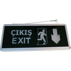 Resim FM Trafik Ledli Acil Durum Yönlendirme Armatürü (aşağı Yön ) 